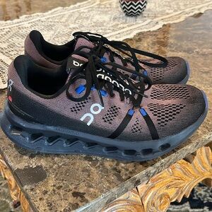 On Running Cloudsurfer Women’s Running Shoes size 8 Black/Cobalt